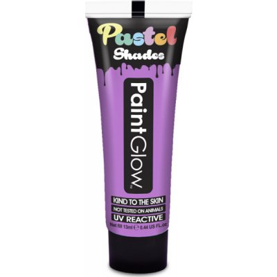 Barvy na obličej UV pastelové 13 ml fialová pastel lilac