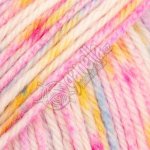 Pletací příze Drops Fiesta print 14 duhová – Zboží Dáma