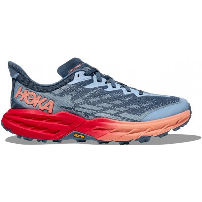 Hoka One One W Speedgoat 5 modrá/růžová – Zboží Dáma