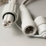 decoLED Prodlužovací kabel bílý 3 m IP44 – Hledejceny.cz