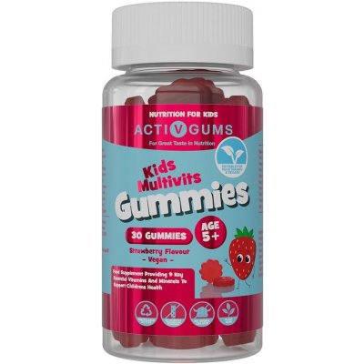 Activ Gums Kids Multivits 30 gummies – Hledejceny.cz