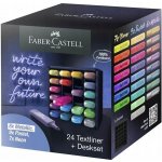 Faber Castell Textliner 1546 set 24 ks ve stojánku – Zboží Živě