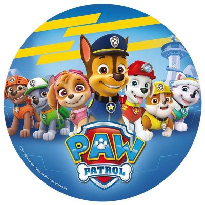 Jedlý papír Paw patrol - tlapková patrola všichni přátelé 20cm - Dekora – Zboží Mobilmania