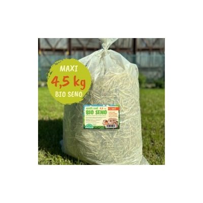 Aniland BIO luční seno první seč MAXI 4,5 kg – Zboží Mobilmania