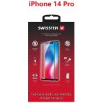 Swissten Full Glue, Color Frame, Case Friendly ochranné sklo pro Apple iPhone 14 Pro Max Black - Černé 54501826 – Zboží Živě