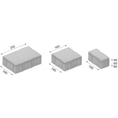 CS Beton Histori 60 mm šedá 1 m² – HobbyKompas.cz