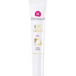Dermacol eye Gold Gel oční gel proti otokům únavě a kruhům pod očima 15 ml – Hledejceny.cz
