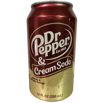 Dr Pepper Cream Soda 355 ml – Zboží Dáma