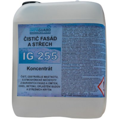Impaguard IG 255 - Silný a rychlý čistič fasád, střech a dlažeb - koncentrát 5 kg – Zboží Mobilmania