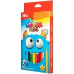Deli Color Kids EC00600 pastelky trojhranné Jumbo 12 barev – Sleviste.cz