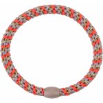 KKNEKKI Gumička do vlasů Kknekki Slim mix Nougat Neon pink, červená barva, textil – Zboží Mobilmania