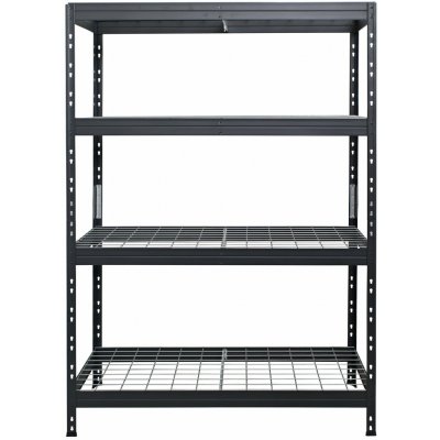 Majster Regál Rivet 180 x 120 x 45 cm 5 polic antracit šedá – Zboží Dáma