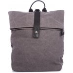 Jennifer Jones 4567 Roll Top Canvas šedá 20 l – Zboží Dáma