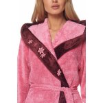 L&L dlouhý dámský župan 2127 Selene candy – Zboží Dáma