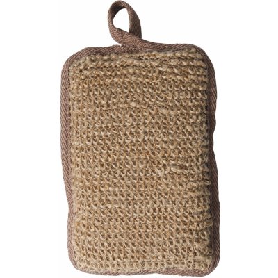 MSV exfoliační jutová mycí houba JUTO obdélníková 145843 – Sleviste.cz