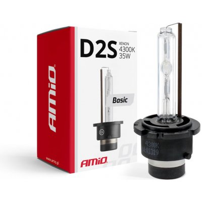 Xenonová výbojka D2S 4300°K (1 ks) - Amio – Zboží Mobilmania