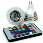 Techlight LED RGB Lampe 4,2W E-27 inkl. dálkové ovládání – Hledejceny.cz