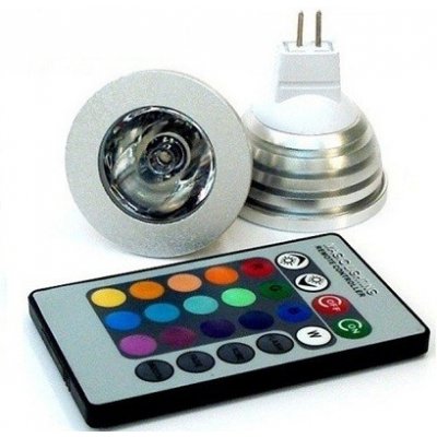 Techlight LED RGB Lampe 4,2W E-27 inkl. dálkové ovládání – Hledejceny.cz