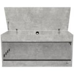 Diversa dřevěné terárium beton 100 x 40 x 52 cm – Zboží Dáma