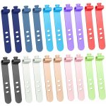 Organizér pro datový kabel, HF, (gumový, 7cm) barva bílá – Zboží Živě