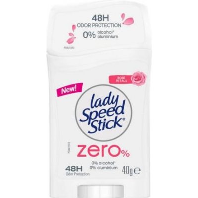 Lady Speed stick Zero Růže 0% alu 40 g – Zboží Mobilmania