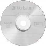 Verbatim CD-R 700MB 16x, AZO, Audio, jewel, 10ks (43365) – Zboží Mobilmania