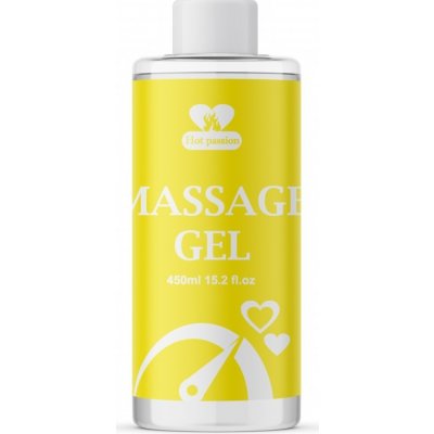 Hot Passion lubrikační massage gel 450 ml