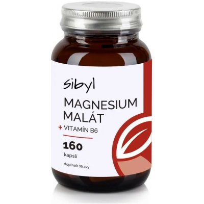 Sibyl Magnesium malát + B6 160 kapslí – Hledejceny.cz