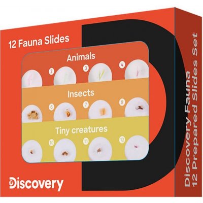 Discovery Fauna 12 Prepared Slides Set – Hledejceny.cz