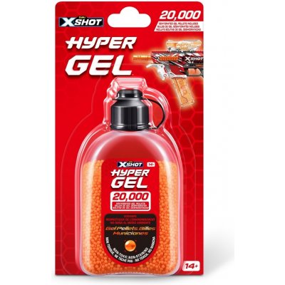 ZURU X-Shot Gelové kuličky Hyper Gel – Zboží Dáma