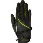 HKM rukavice Fashion černá/růžová – Zboží Dáma