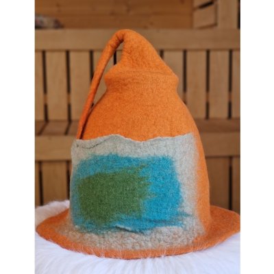 Saunový mág Čepice oranžová – Zboží Dáma Saunový mág Čepice oranžová – Zboží Dáma