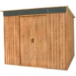 Duramax Pent Roof Skylight zahradní domek 4,7m² dekor dub 0,33 mm 20545 – Zboží Dáma