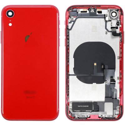 Apple iPhone XR - Zadní Housing - červený s malými instalovanými díly – Zbozi.Blesk.cz