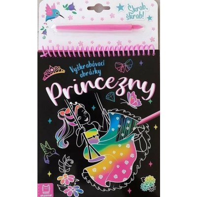 Vyškrabávací obrázky Princezny – Zboží Dáma