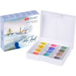 Sada akvarelových barev White Nights 12 ks v plastu – Zboží Dáma