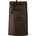 Kariban Zástěra Caviste K887 barmanská 1TE-K887-Chocolate-uni Čokoládová – Hledejceny.cz