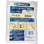 Spokar 8300053200 - Zakrývací fólie 4 x 5 m, LDPE 40µ EXTRA – Zboží Mobilmania