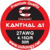 Příslušenství pro e-cigaretu Coilology Odporový drát Kanthal KA1 0,35mm/27GA 10m
