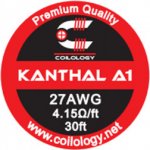 Coilology Odporový drát Kanthal KA1 0,35mm/27GA 10m – Zboží Mobilmania