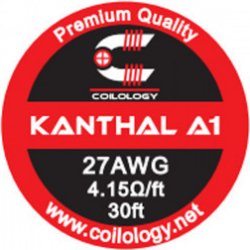 Coilology Odporový drát Kanthal KA1 0,35mm/27GA 10m