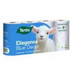 Tento Ellegance Blue Decor třívrstvý 8 ks – Zboží Mobilmania