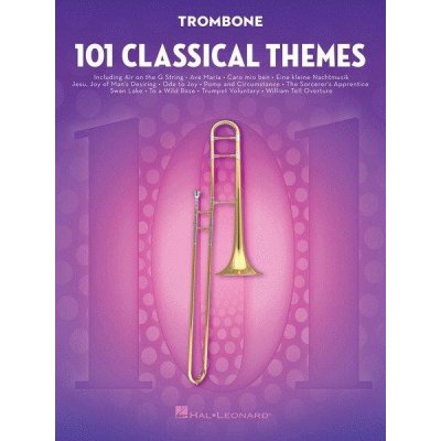 101 Classical Themes for Trombone skladby pro pozoun trombon – Hledejceny.cz