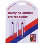 Barvy na obličej ČR 2 tužky – Zboží Dáma