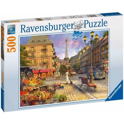 Ravensburger Procházka Paříží 500 dílků – Zboží Mobilmania