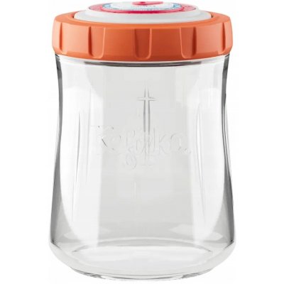 Kefirko Skladovací nádoba oranžová 900 ml – Zboží Mobilmania