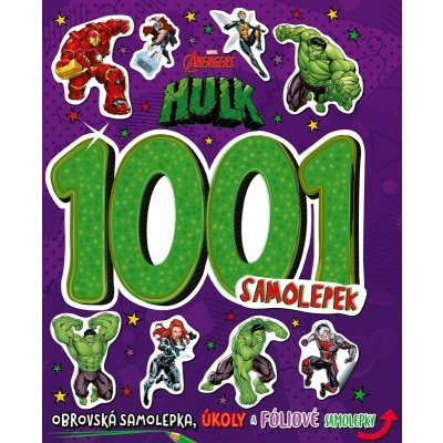 Marvel Avengers Hulk 1001 samolepek kolektiv autorů – Hledejceny.cz