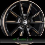 BORBET LX 8x18 5x112 ET44 black gloss gold spoke rim | Zboží Auto