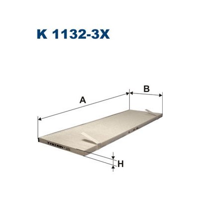 FILTRON Filtr, vzduch v interiéru K1132-3X – Hledejceny.cz