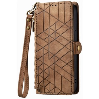 VSECHNONAMOBIL 60959 GEOM Peněženkové pouzdro pro Sony Xperia 10 V hnědé – Zboží Živě